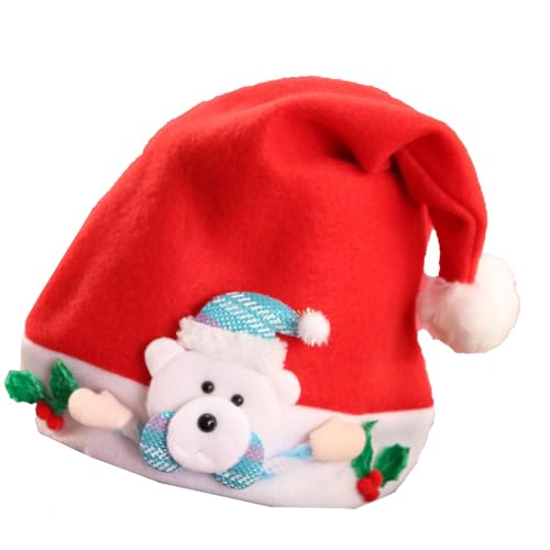 Kalttoy Weihnachtsmütze, Jugendliche, Weihnachts-Kopfbedeckung, interaktive Urlaubshüte für Kinder und Erwachsene von Kalttoy
