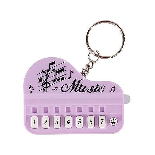 Kleiner elektronischer Keyboard-Schlüsselanhänger, einfach zu tragen, Musikspielzeug mit beleuchteter Taste für Musik, Liebe und Geschenk Kleiner elektronischer Keyboard-Schlüsselanhänger, einfach zu tragen, Musikspielzeug mit beleuchteter Taste für Musik, Liebe und Geschenk von Kalttoy