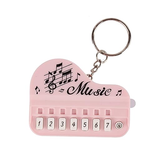 Kleiner elektronischer Keyboard-Schlüsselanhänger, einfach zu tragen, Musikspielzeug mit beleuchteter Taste für Musik, Liebe und Geschenk Kleiner elektronischer Keyboard-Schlüsselanhänger, einfach zu tragen, Musikspielzeug mit beleuchteter Taste für Musik, Liebe und Geschenk von Kalttoy