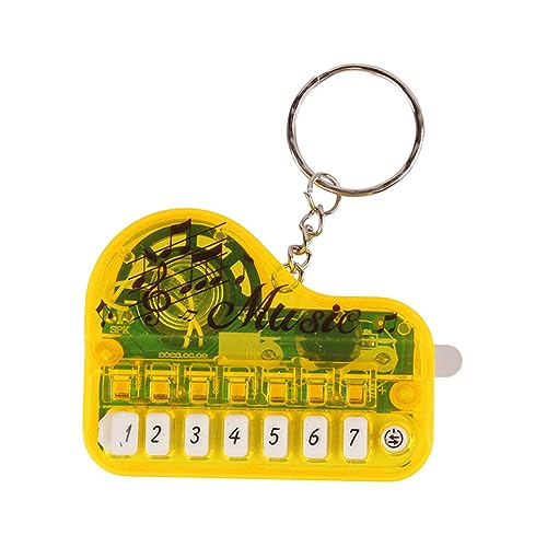 Kleiner elektronischer Keyboard-Schlüsselanhänger, einfach zu tragen, Musikspielzeug mit beleuchteter Taste für Musik, Liebe und Geschenk Kleiner elektronischer Keyboard-Schlüsselanhänger, einfach zu tragen, Musikspielzeug mit beleuchteter Taste für Musik, Liebe und Geschenk von Kalttoy
