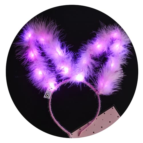 Leuchtende Hasenohren, Stirnbänder, dekorativer Festival-Haarreif, einzigartiger Kopfschmuck für Nachtpartys und Festivals Leuchtende Hasenohren, Stirnbänder, dekorativer Festival-Haarreif, einzigartiger Kopfschmuck für Nachtpartys und Festivals von Kalttoy