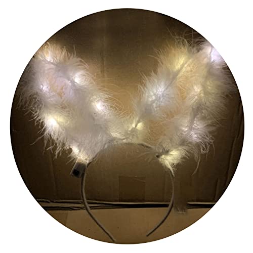 Leuchtende Hasenohren, Stirnbänder, dekorativer Festival-Haarreif, einzigartiger Kopfschmuck für Nachtpartys und Festivals Leuchtende Hasenohren, Stirnbänder, dekorativer Festival-Haarreif, einzigartiger Kopfschmuck für Nachtpartys und Festivals von Kalttoy