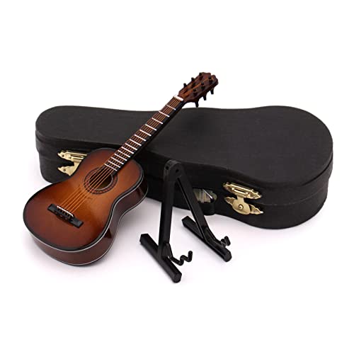 Mini E-Gitarre für mit Ständer & für Koffer Miniatur Puppenhaus Modell Geburtstag Mini E-Gitarre für mit Ständer & für Koffer Miniatur Puppenhaus Modell Geburtstag von Kalttoy