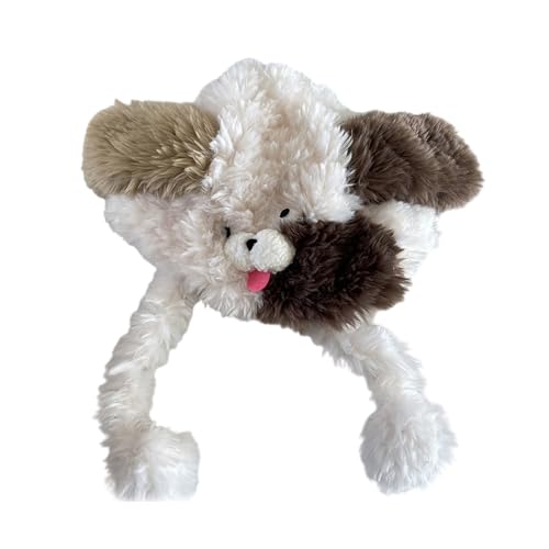 Plüsch-Hut mit Cartoon-Hundeohren, lustige Ohrenklappen-Designs, thermischer Pelz-Tierhut für Kinder, Teenager, Erwachsene, Cosplay, Winter-Kopfbedeckung Plüsch-Hut mit Cartoon-Hundeohren, lustige Ohrenklappen-Designs, thermischer Pelz-Tierhut für Kinder, Teenager, Erwachsene, Cosplay, Winter-Kopfbedeckung von Kalttoy