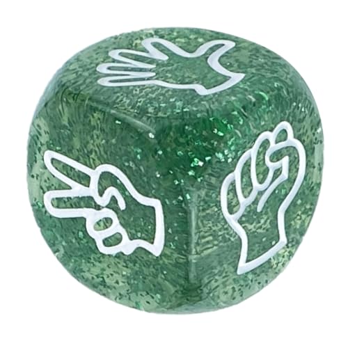 Scherenspiel-Würfel, Finger-Ratespiel, Würfel, Trinkspiel, 10 Stück Scherenspiel-Würfel, Finger-Ratespiel, Würfel, Trinkspiel, 10 Stück von Kalttoy