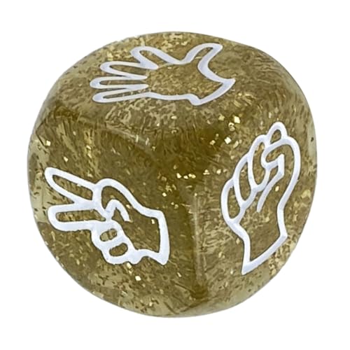 Scherenspiel-Würfel, Finger-Ratespiel, Würfel, Trinkspiel, 10 Stück Scherenspiel-Würfel, Finger-Ratespiel, Würfel, Trinkspiel, 10 Stück von Kalttoy