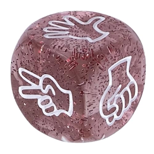 Scherenspiel-Würfel, Finger-Ratespiel, Würfel, Trinkspiel, 10 Stück Scherenspiel-Würfel, Finger-Ratespiel, Würfel, Trinkspiel, 10 Stück von Kalttoy