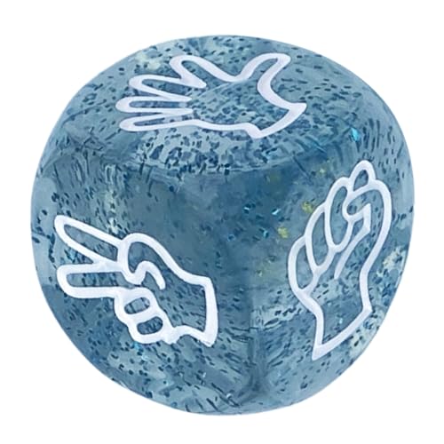 Scherenspiel-Würfel, Finger-Ratespiel, Würfel, Trinkspiel, 10 Stück Scherenspiel-Würfel, Finger-Ratespiel, Würfel, Trinkspiel, 10 Stück von Kalttoy