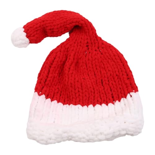 Weihnachtsparty-Weihnachtsmannmütze, warm, gestrickt, Urlaubsmütze, Familienfest, Kopfbedeckung von Kalttoy