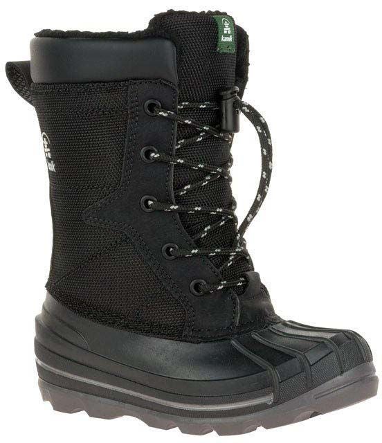 Kamik Surfin Winterstiefel, Black, 28-29 von Kamik