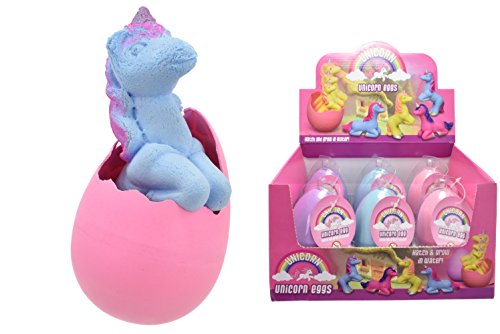 KandyToys TY1557 Großes wachsendes Einhorn im Ei (3 D/Box, versch. von KandyToys