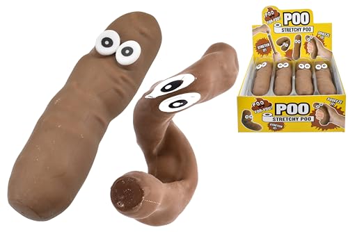 Toyland Stretchy Poo Stress Kinder Party Tasche Füllstoff Witz Streich Spielzeug von KandyToys