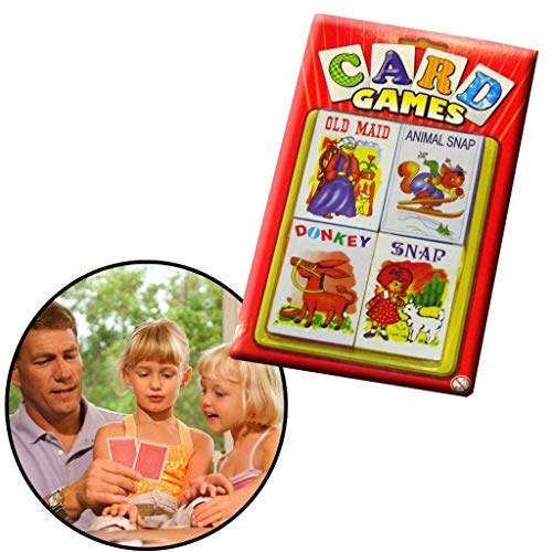 Kinder Kartenspiele, 4 Stück von KandyToys