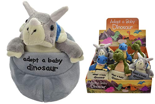 Plüsch Baby Dinosaurier In Ei 3 Verschiedene - Dinosaurier Spielzeug von KandyToys