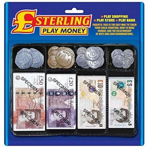 Sterling Pretend Play Money Set For Role Play Games by Carousel von KandyToys