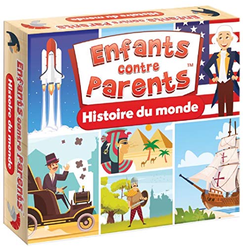 Kangur Jeu de Plateau Histoire du Monde Familial Jeux de Société Pour Enfants et Adultes Quiz Jeu de Cartes Enfants Contre Parents Version Française dès 6 Ans Kangur Jeu de Plateau Histoire du Monde Familial Jeux de Société Pour Enfants et Adultes Quiz Jeu de Cartes Enfants Contre Parents Version Française dès 6 Ans von KANGUR