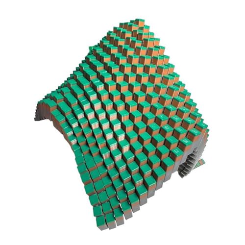 3D Gedrucktes Grasblock -Zappelkissen - Flexible Gitter Zappelblock, Kreatives Pixelfliesenpad, Erfüllt Biegsamer Desktop Zur Entspannung, Stressabbau 3D Gedrucktes Grasblock -Zappelkissen - Flexible Gitter Zappelblock, Kreatives Pixelfliesenpad, Erfüllt Biegsamer Desktop Zur Entspannung, Stressabbau von Kanoauo