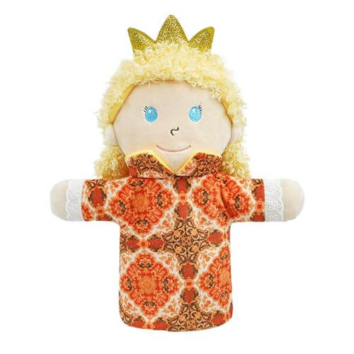 Märchenhandpuppen - König, Königin, Prinzessin, Prinz & Elf - Weiche Lernpuppen Mit Beweglichem Mund Für Rollenspiele, Geschichtenerzählen & Vorschulbildung - Kinder Handspielpuppen Für Jungens& Mädch Märchenhandpuppen - König, Königin, Prinzessin, Prinz & Elf - Weiche Lernpuppen Mit Beweglichem Mund Für Rollenspiele, Geschichtenerzählen & Vorschulbildung - Kinder Handspielpuppen Für Jungens& Mädch von Kanoauo