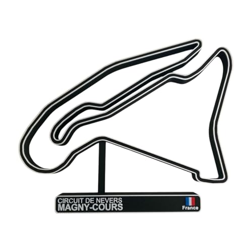 Magny Course Rennbahn, 3D-Rennbahnmodell, Auto-Dekoration von Kanoretech