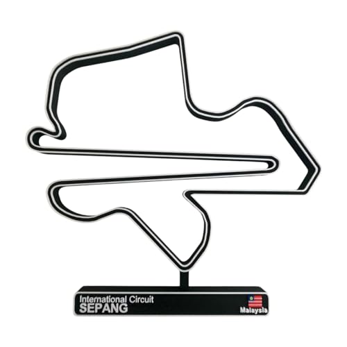 Sepang Rennbahn, 3D-Rennbahnmodell, Auto-Dekoration von Kanoretech