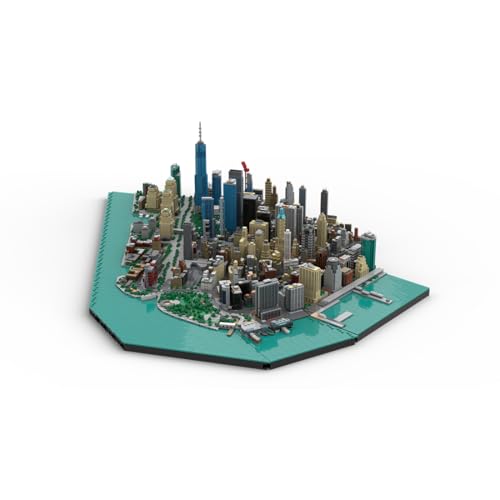Architecture Manhattan Stadt New York City Skyline Klemmbausteine Bauklötze, 1/2000 Modular Modellbausatz Wolkenkratzer Gebäude, 10523 Stück Architektur Wahrzeichen-Kollektion Entworfen von Taters Architecture Manhattan Stadt New York City Skyline Klemmbausteine Bauklötze, 1/2000 Modular Modellbausatz Wolkenkratzer Gebäude, 10523 Stück Architektur Wahrzeichen-Kollektion Entworfen von Taters von Kaoliscious