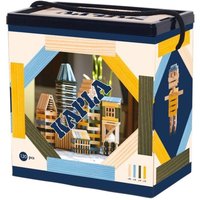 KAPLA® 120er Box, Helblau, gelb und grün von Kapla France SARL
