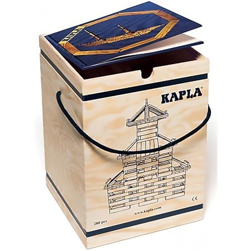 KAPLA 280-teiliges Blockset mit blauem Advanced Architecture-Buch von Kapla von KAPLA