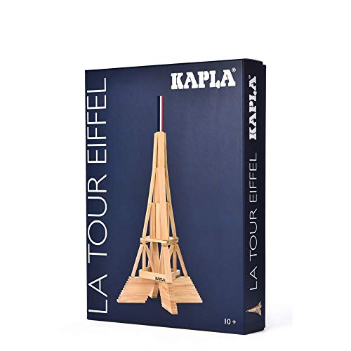 KAPLA 8029 Holzplättchen Eiffelturm Box, 4 Jahre to 12 Jahre, 105-teilig von KAPLA