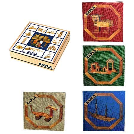 Kapla kist 100 plankjes + 4 boeken Kapla kist 100 plankjes + 4 boeken von KaplaShop