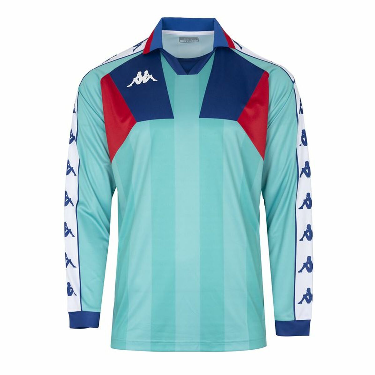Herren Kurzarm-Fußballtrikot Kappa Amario Blau Rot Herren Kurzarm-Fußballtrikot Kappa Amario Blau Rot von Kappa