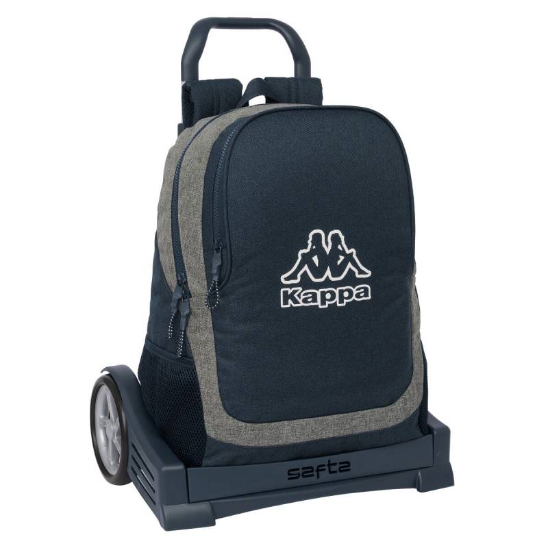 Schulrucksack mit Rädern Kappa Dark Navy 32 x 16 x 44 cm von Kappa