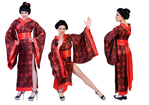 Japanerin Kostüm Tomoka roten kimono von Karabu