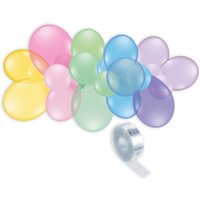 Ballongirlanden-Set, Pastellfarben, 61-teilig, 2,4m Ballongirlanden-Set, Pastellfarben, 61-teilig, 2,4m von Karaloon GmbH