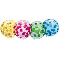 Bunte XXL Konfettiballons im 4er Pack Bunte XXL Konfettiballons im 4er Pack von Karaloon GmbH