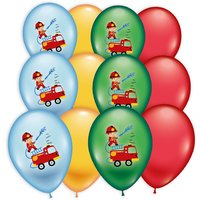Feuerwehr Latexballons im 30er Pack, 28-30cm Feuerwehr Latexballons im 30er Pack, 28-30cm von Karaloon GmbH