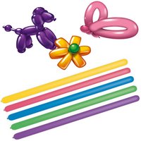 XXL Modellierballon-Set, 100 bunte Ballons, 115cm lang XXL Modellierballon-Set, 100 bunte Ballons, 115cm lang von Karaloon GmbH