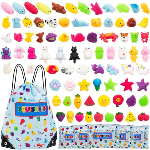 Karids 80er Pack Squishy, Tierfiguren - Kawaii Squishies Anti Stress Spielzeug mit verschiedenen Tiermotiven -mitgebsel Kindergeburtstag gastgeschenke Karids 80er Pack Squishy, Tierfiguren - Kawaii Squishies Anti Stress Spielzeug mit verschiedenen Tiermotiven -mitgebsel Kindergeburtstag gastgeschenke von Karids