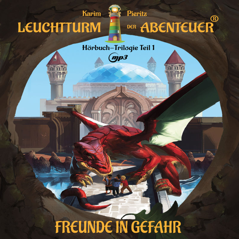 Leuchtturm der Abenteuer Trilogie 1 Freunde in Gefahr - Hörbuch für Kinder ab 10 Jahren,Audio-CD von Kaspabü / Pieritz