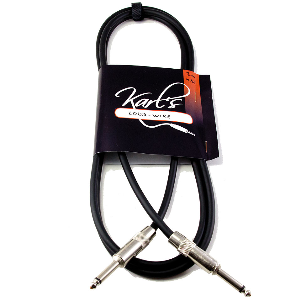 Karl&#39;s Loud-Wire 2 m K/K Lautsprecherkabel von Karl&#39;s