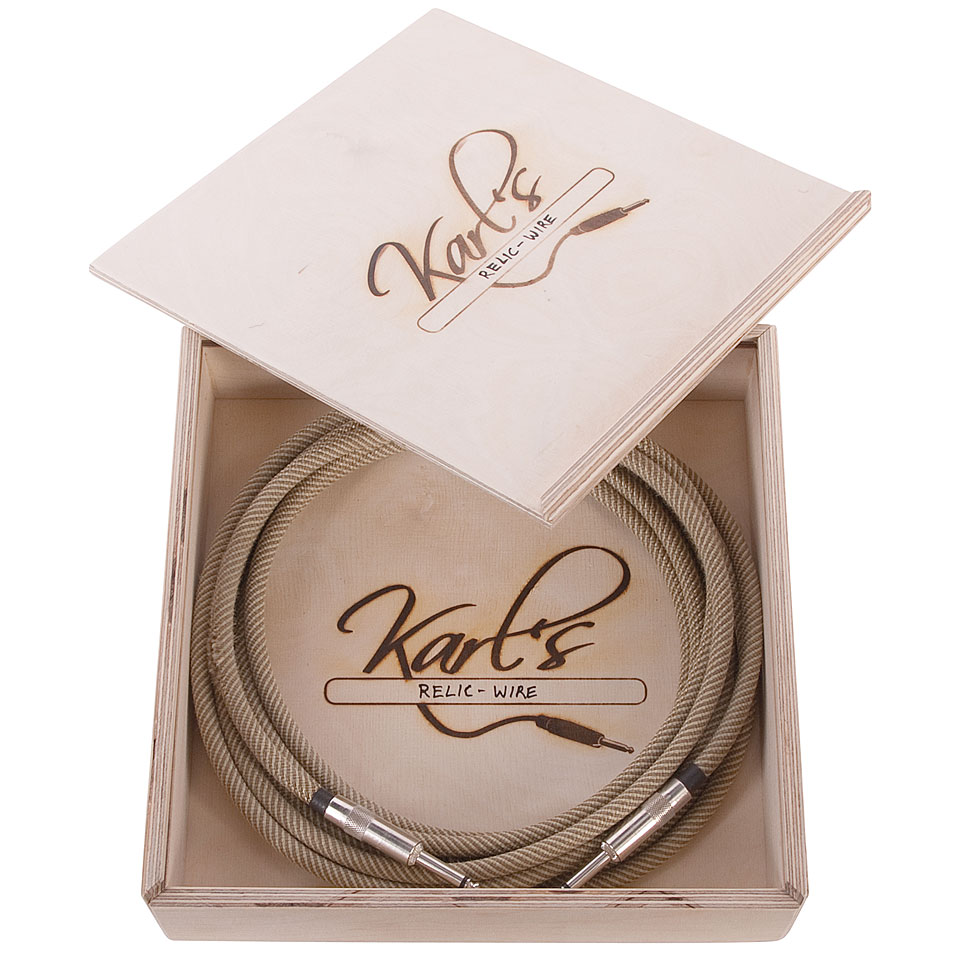 Karl&#39;s Relic-Wire 6m K/K Instrumentenkabel von Karl&#39;s
