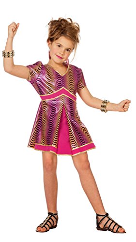 Karneval-Klamotten Disco Kleid Kostüm Rockstar Mädchen-Kostüm Popstar Mädchen Kinder-Kostüm Sängerin Musikerin Bling Show Party 70erJahre Mädchenkostüm von Karneval-Klamotten