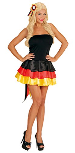 Karneval-Klamotten Kostüm Deutschland Kleid Miss Deutschland EM WM Fußball Karneval Fanartikel Damenkostüm Karneval-Klamotten Kostüm Deutschland Kleid Miss Deutschland EM WM Fußball Karneval Fanartikel Damenkostüm von Karneval-Klamotten
