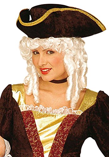 Karneval-Klamotten Kostüm Perücke Edelfrau Rokoko Luxus Zubehör Fasching Karneval von Karneval-Klamotten