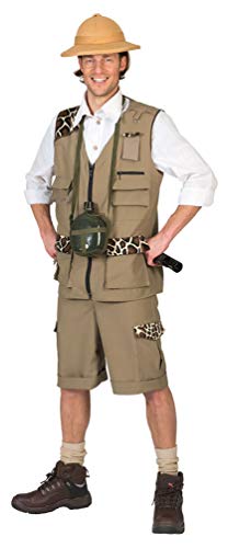 Karneval-Klamotten Safari Kostüm Herren Dschungel-Kostüm Wildhüter Kostüm für Männer Karneval-Klamotten Safari Kostüm Herren Dschungel-Kostüm Wildhüter Kostüm für Männer von Karneval-Klamotten
