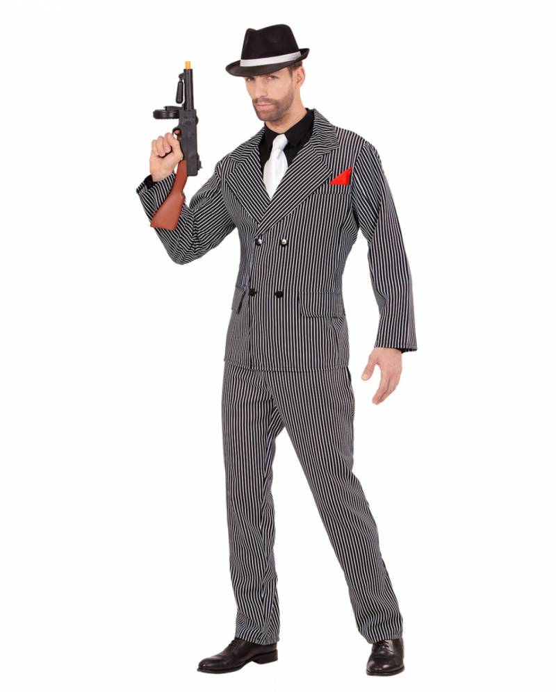 20er Jahre Gangster Kostüm für Mottopartys XL von Karneval Universe