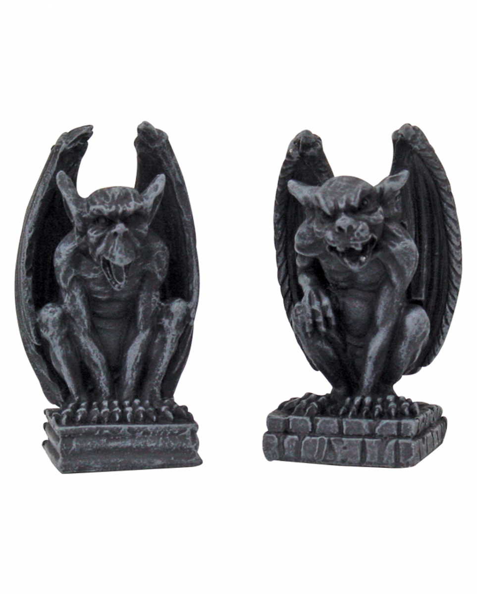 2er-Set Kleine Gargoyles 6cm Dekofigur 2er-Set Kleine Gargoyles 6cm Dekofigur von Karneval Universe