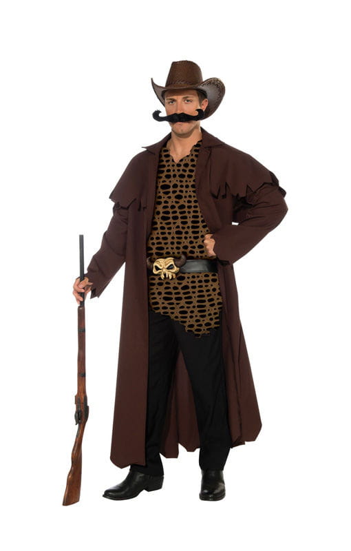 3-tlg. Revolverheld Kostüm mit Mantel  Cowboy Kostüme online von Karneval Universe