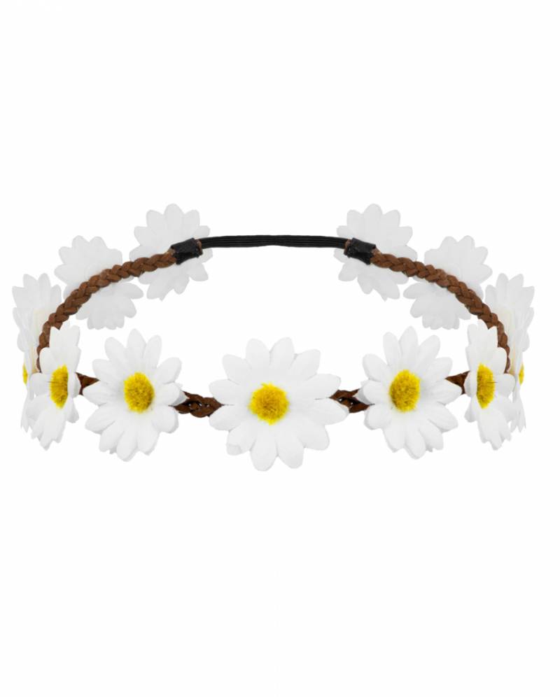 60´s Blumen Haarband für Hippie Kostüme von Karneval Universe