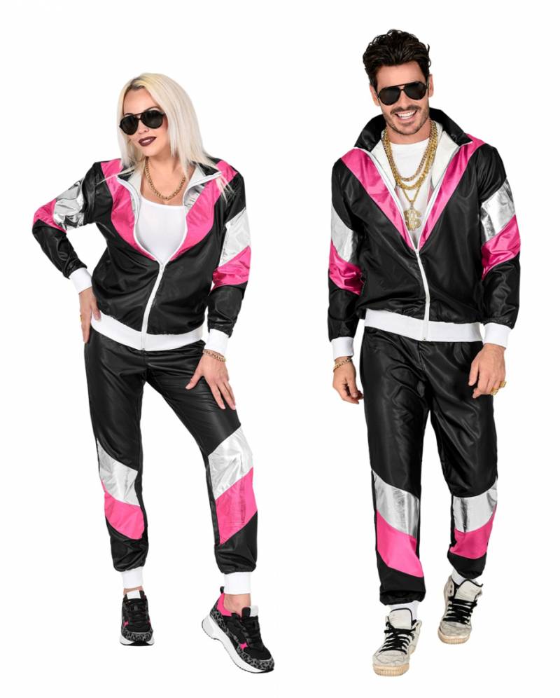 80's Retro Trainingsanzug für Fasching M-50 von Karneval Universe