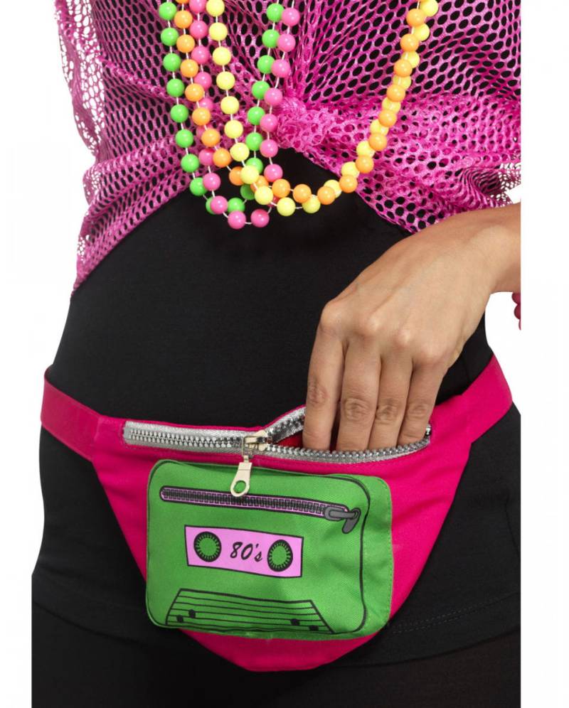 80er Jahre Disco Bauchtasche  Boom Box Gurttasche von Karneval Universe